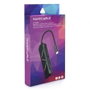 NANOCABLE 10.16.0501, Alambrico, USB 3.2 Gen 1 (3.1 Gen 1) Type-C, 100 W, 10,100,1000 Mbit/s, Negro, 4K Ultra HD